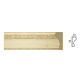 Молдинг Decor Dizayn 151 Полистирол 2400*50*22 мм