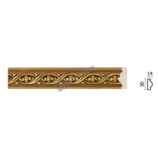 Молдинг малый Decor Dizayn 157-4 Полистирол 2400*30*14 мм